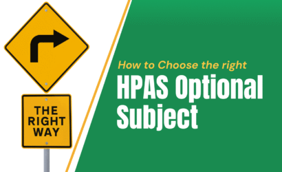 HPAS Optional Subjects